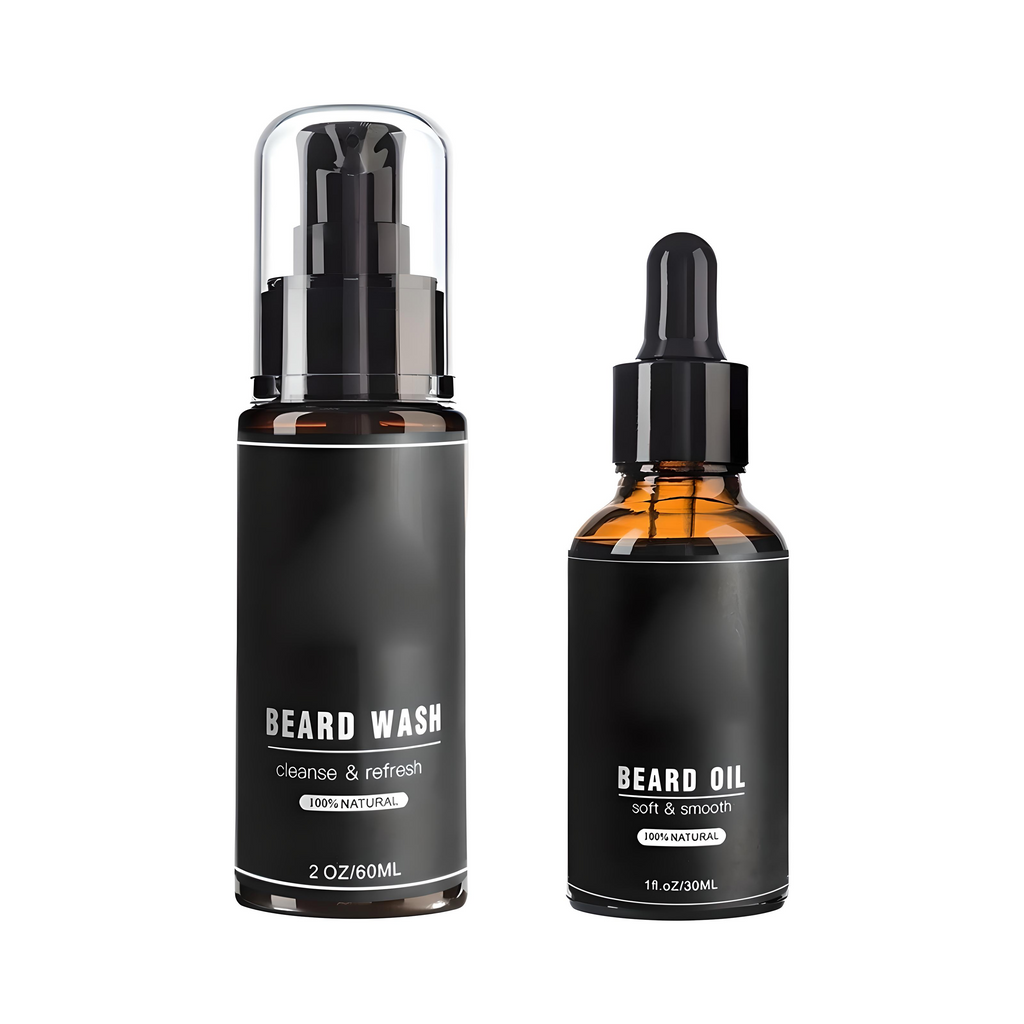 VOLTEN™ – Beard Grooming Kit with Derma Roller & Disinfectant